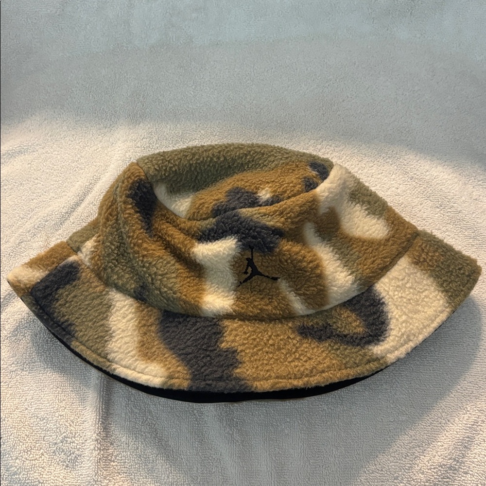 Jordan Camo Fleece Bucket Hat. Only one in the world left to purchase.